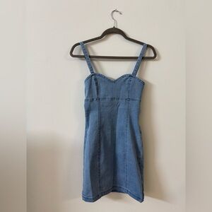 Forever 21 Denim Blue Women's Dress